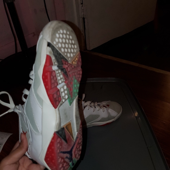 Air Jordan retro 7 bg rabbit hare looney tunes - Picture 7 of 9